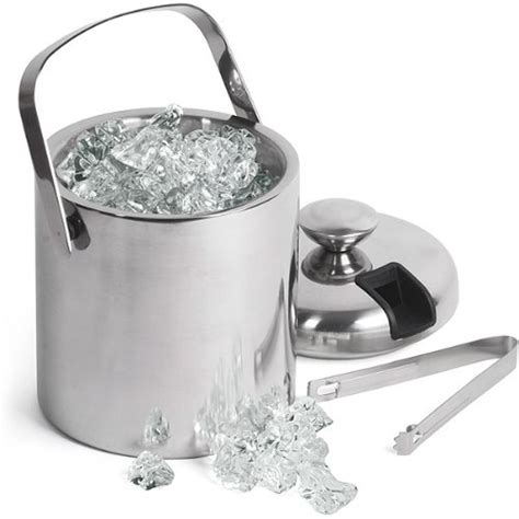 Outdoor Double Wall Insulated Stainless Steel Ice Bucket With Lid Buy