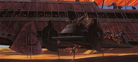 At Jabbas Court And Aftermath Return Of The Jedi Art By Ralph Mcquarrie Tumblr Pics