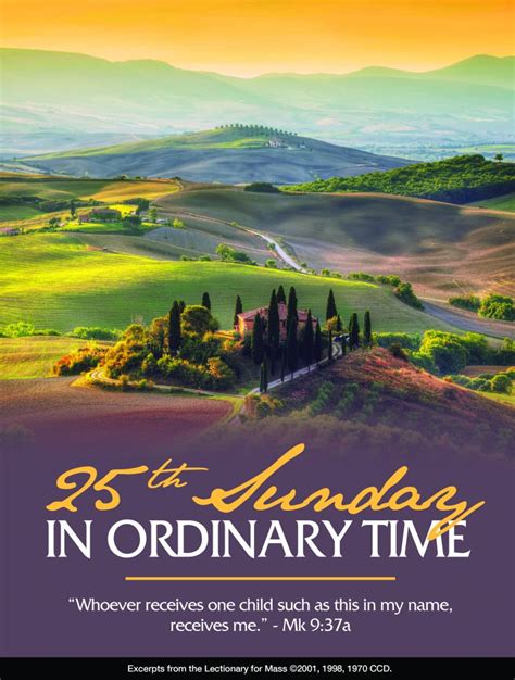 Twenty Fifth Sunday In Ordinary Time All Saints Parish