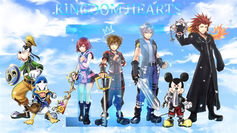 Pin By Chynna Soria On Video Games Kingdom Hearts Fanart Kingdom