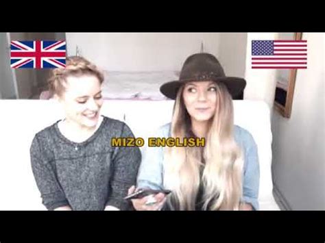 British English Vrs American English Vrs Mizo English Youtube