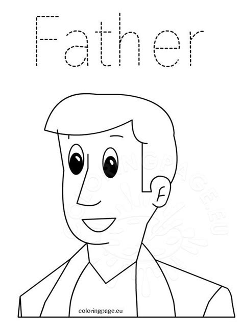 The coloring page you create can then be colored online with the colorful gradients and patterns of scrapcoloring! Father Word Tracing - Coloring Page