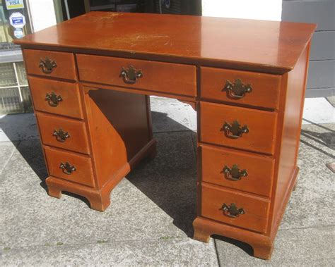 Uhuru Furniture And Collectibles Sold Solid Maple Desk 75