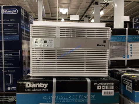 Air conditioner, fan and dehumidifier. Danby 8K BTU Window Air Conditioner Model# DAC080EUB3WDB ...