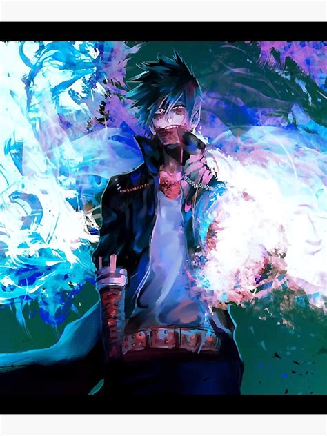 Hero Dabi Canvas Print By Lanctot94 Redbubble