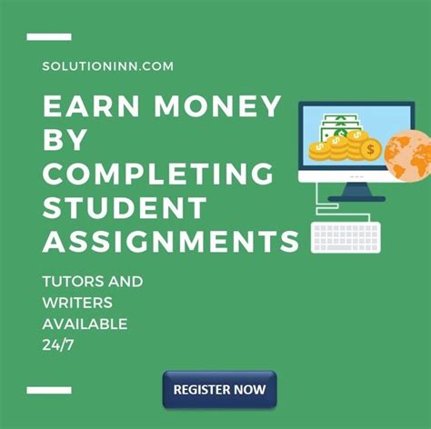 Complete Assignments And Earn Money Online Tutoring Jobs Earn Money