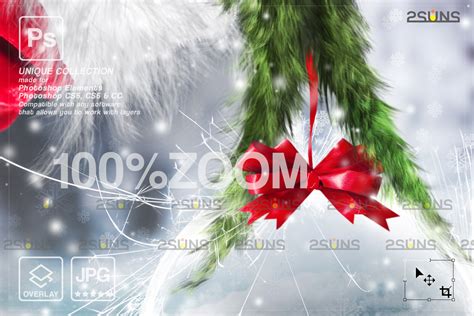 Christmas Backdrop Photoshop Overlays Santa Hand By 2suns