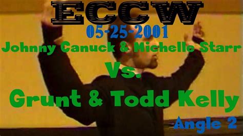 Eccw 052501 Johnny Canuck And Michelle Starr Vs Grunt And Todd Kelly