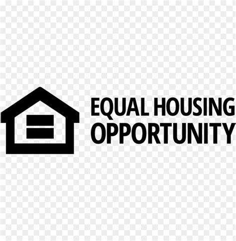 Equal Housing Opportunity Logo Transparent Png Transparent With Clear