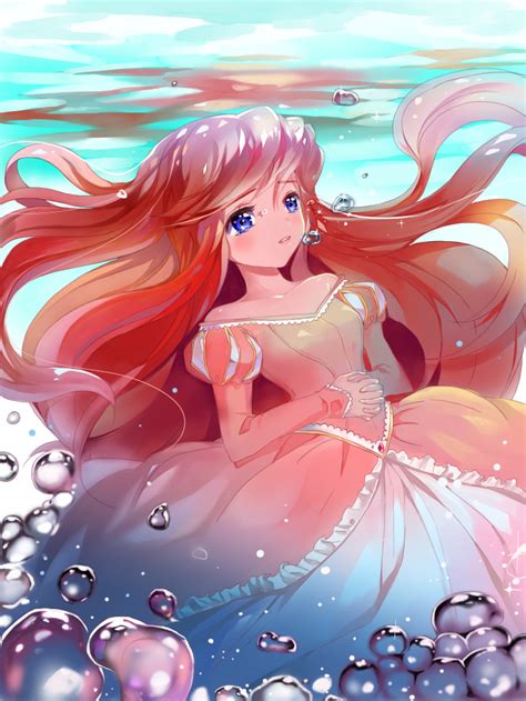 Disneys Little Mermaid Princess Ariel By U Julgi On Deviantart