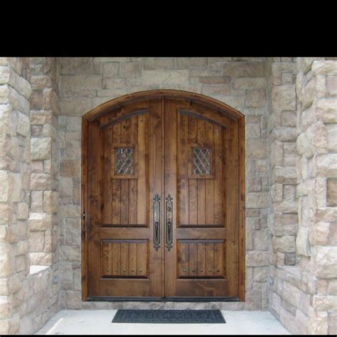 Beautiful Solid Wood Doors Double Doors Exterior