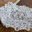 Vintage Lace Doily Boho Chic Decor Cotton 1950 Made In 