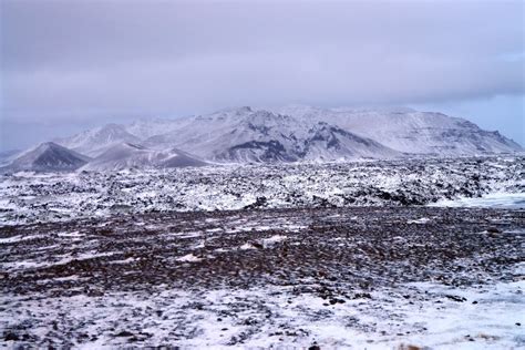 The Highlands Of Iceland In Winter Stock Photo Image Of Cold