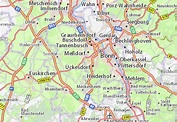 Kaart MICHELIN Hardthöhe - plattegrond Hardthöhe - ViaMichelin