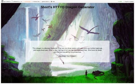 Shorts Httyd Dragon Generator