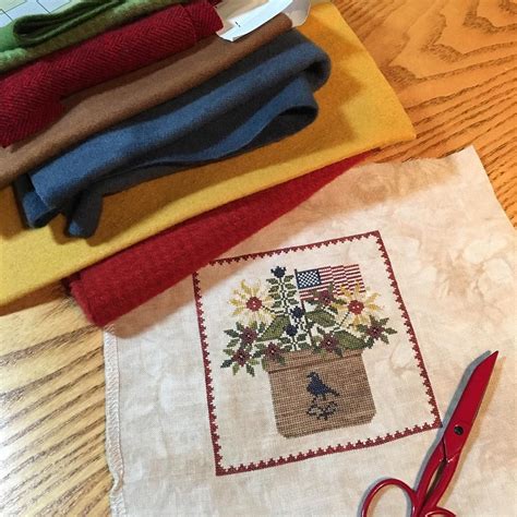 From letter samplers to flowers and birds, our range of free cross stitch and embroidery patterns will have you stitching in no time. Patriotic Scissor Pocket by The Scarlett House. I hope to ...