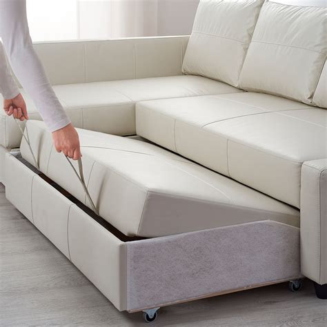 Friheten Corner Sofa Bed With Storage Bomstad White Ikea