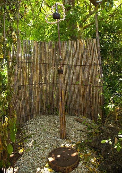 Outdoor Shower Outdoor Shower Bamboo Outdoor Outdoor Bathrooms