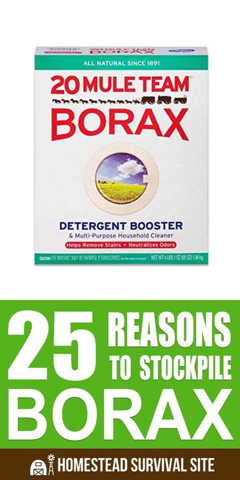 25 Surprising Uses For Borax Deep Cleaning Tips House Cleaning Tips