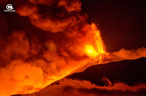 Etna New Paroxysm On 17 February Volcanoes And Eruptions