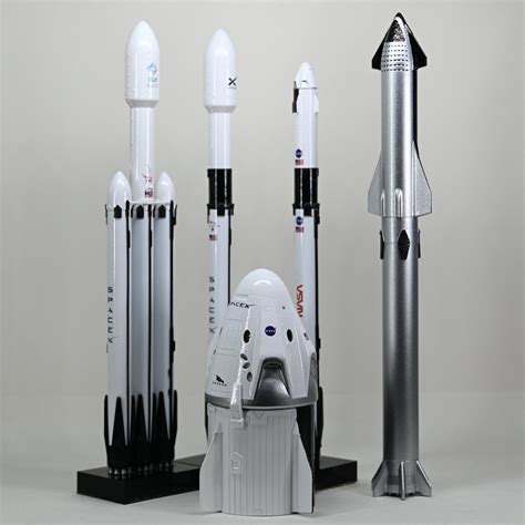 Spacex Falcon 9 Rocket Model Block5 Rocket Model Starlink Space Model