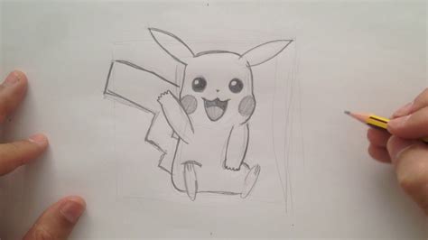 Como Dibujar A Pikachu Youtube