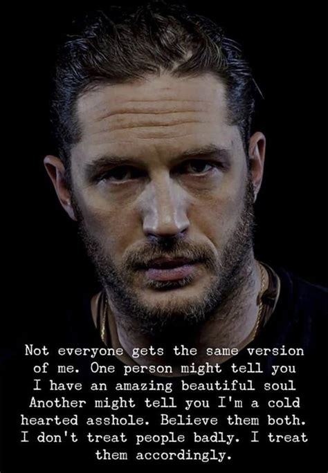 Tom Hardy | Tom hardy quotes, Life quotes to live by, Quotes to live by