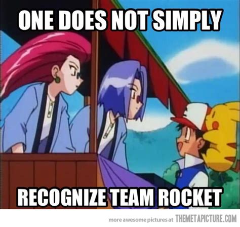 Image Funny Pokemon Team Rocket Recognising