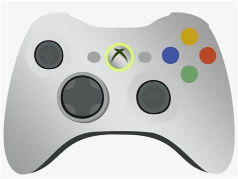 Xbox 360 Controller Vector By Ikillyou121 Xbox Controller Vector Png