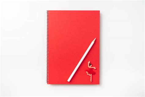 Red Note Book Cover Stock Photos Pictures And Royalty Free Images Istock