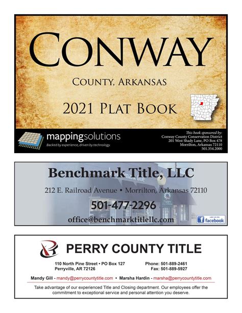 Conway County Arkansas 2021 Ebook Pro Mapping Solutions By