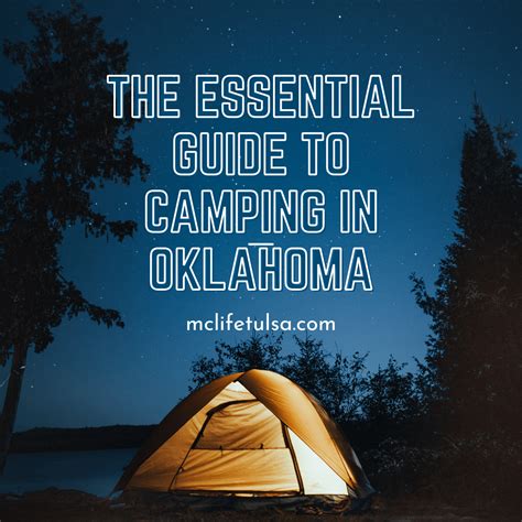 The Essential Guide To Camping In Oklahoma Mc Life Tulsa Apartment