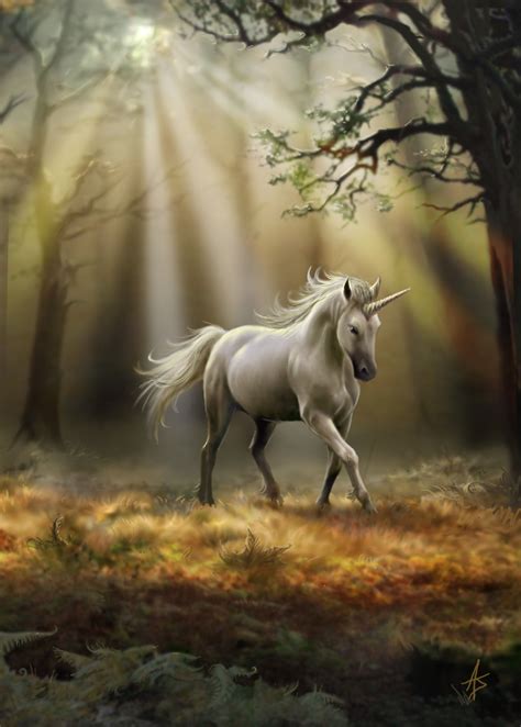 Moonlight Unicorn Poster By Anne Stokes Please Wait To Re Pin Anything