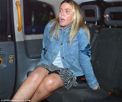 Patsy Kensit Looks Worse For Wear As She Leaves Groucho Club Daily