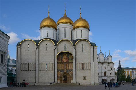 Dormition Cathedral Moscow In Moscow