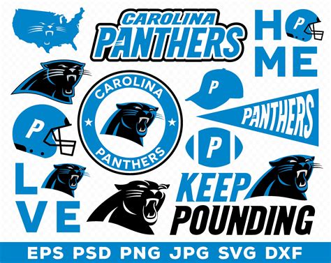 Carolina Panthers Carolina Panthers Logo Carolina Panthers Svg