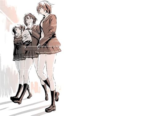 Hd Wallpaper Amagami Ss Anime Girls Tachibana Miya Kamizaki Risa