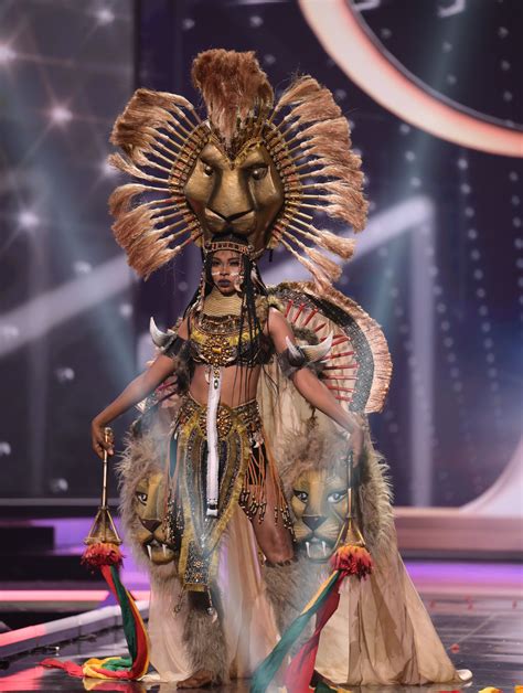 Missnews Look Cameroon Candidate Wears Filipino Designed Miss Universe National Costume