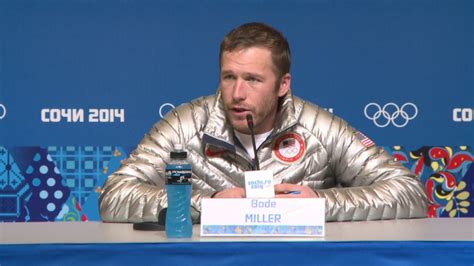 Olympic Star Bode Miller After Emotional Medal Win In Sochi Celebrity