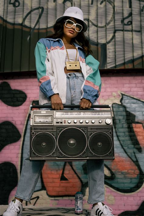 Retro Old School Hip Hop Photo Shoot With Model Yary Vega Waterbury