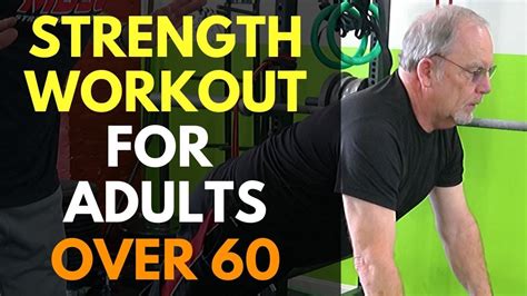 Strength Workouts For Adults Over 60 Youtube