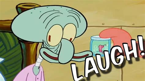 Squidward Gets A New Laugh Box Youtube