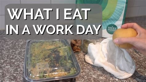 What I A Eat In A Work Day Vegan Dr Dray Youtube