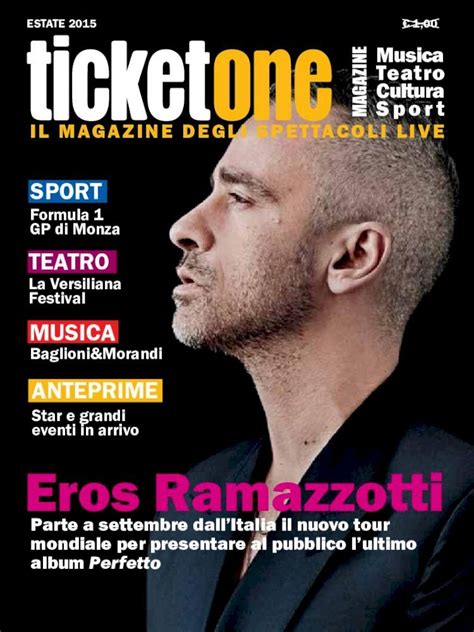 Pdf Eros Ramazzotti Ticketone Magazine Eros Ramazzotti Pop Max Pezzali Personaggi