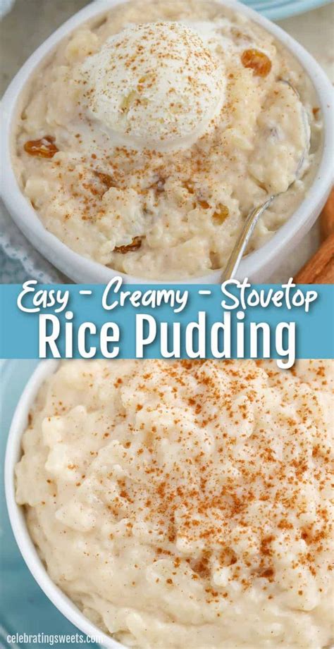 Creamy Rice Pudding So Easy Celebrating Sweets Artofit