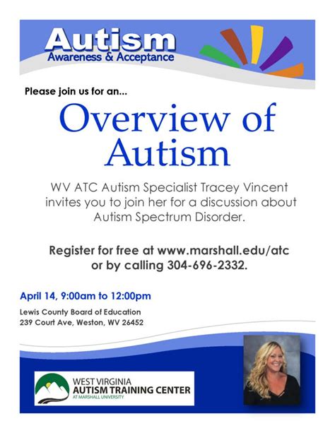 Lewis County Overview Of Autism Wv Autism Training Center