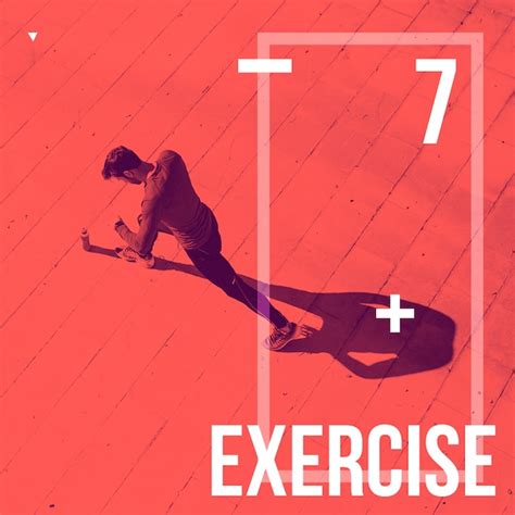 Premium Psd Instagram Post Background With Exercise Concept