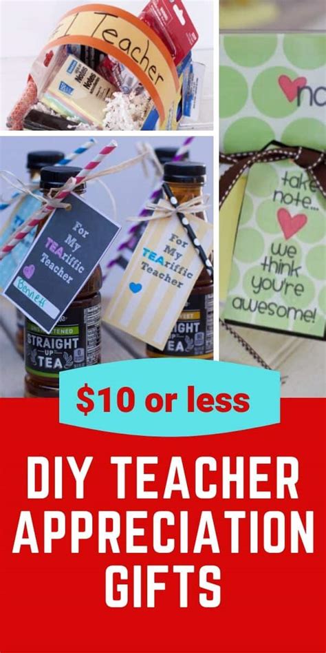 12 Easy Homemade Teacher Appreciation Ts Under 10