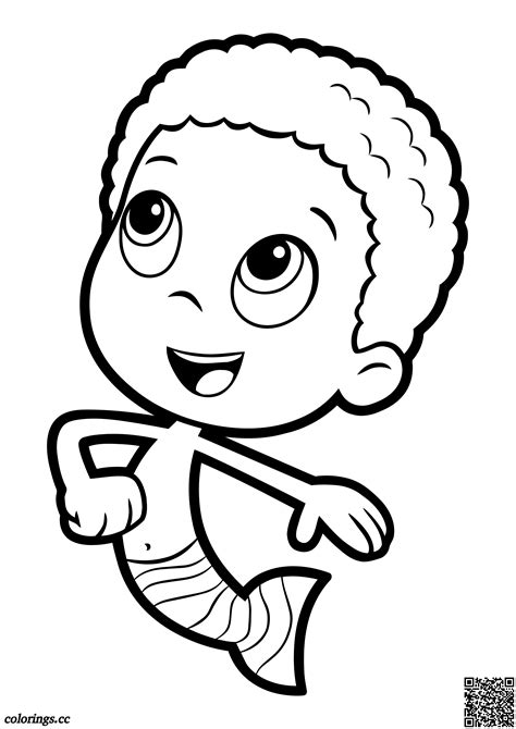 Bubble Guppies Coloring Pages Zooli Coloring Pages