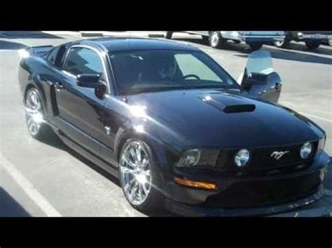 The same color restrictions apply. Black 2009 Ford Mustang GT with ROUSHCharger Blower - YouTube